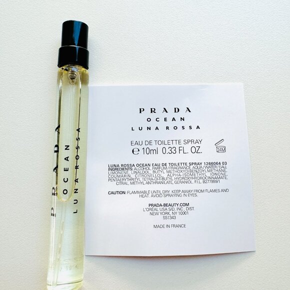 3451 PRADA FRAGRANCES OCEAN LUNA ROSSA TRAVEL FOR MEN - Picture 2 of 3